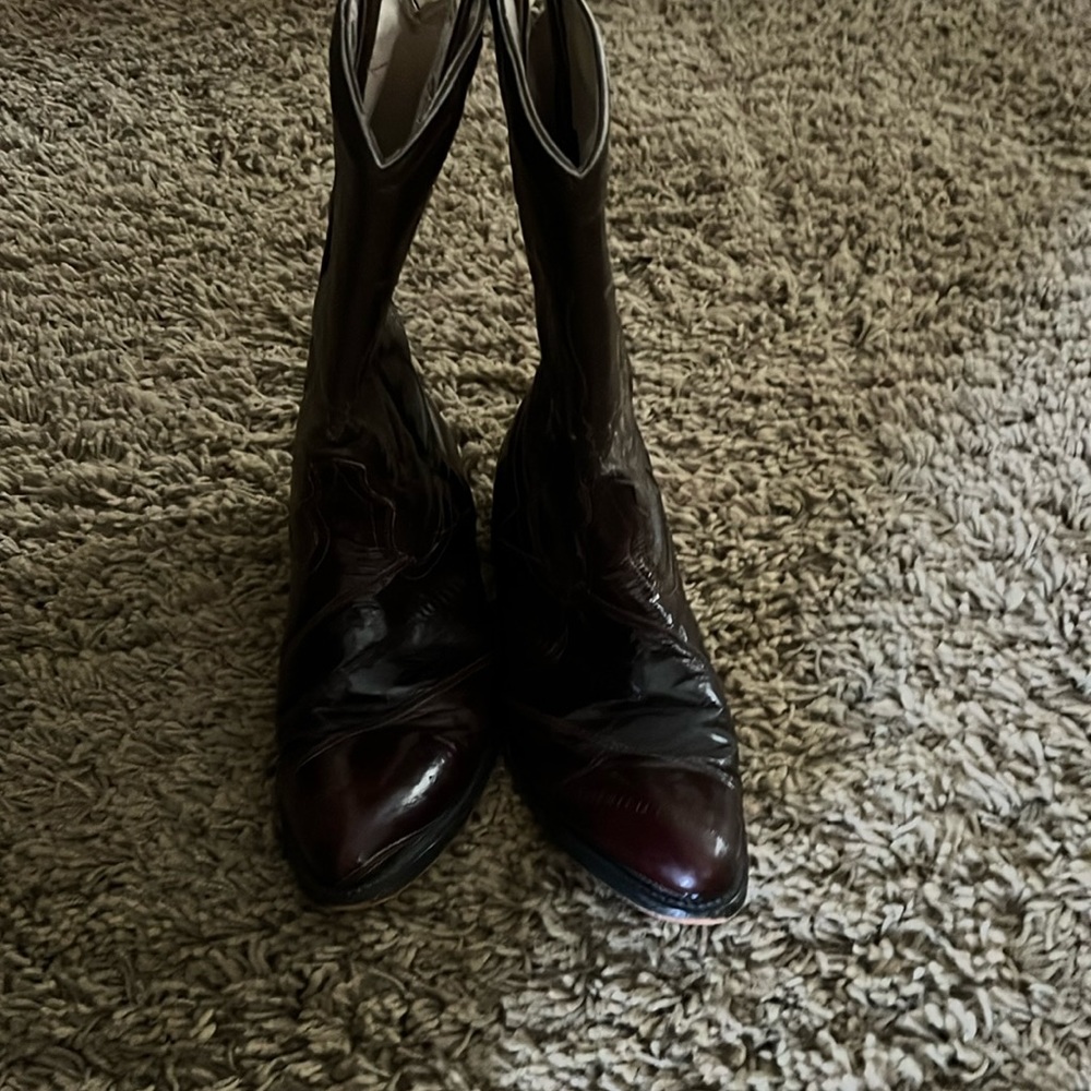 Eel Skin Cowboy Boots (11)